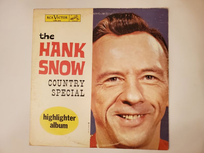 Hank Snow Country Special vinyl record